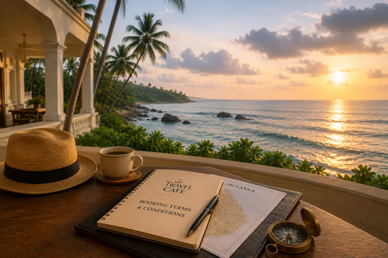 Travel planning overlooking Sri Lanka’s coast